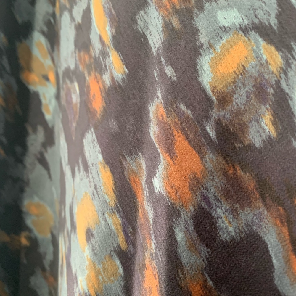 Nordstrom Rack Purple Patterned Maxi Skirt - Picture 2 of 4